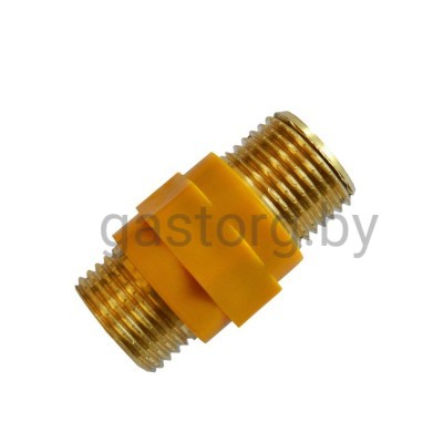 Диэлектрическая вставка для газа 3/4" штуцер-штуцер